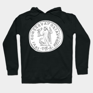 Ancient Coin Licinius I Reverse Hoodie